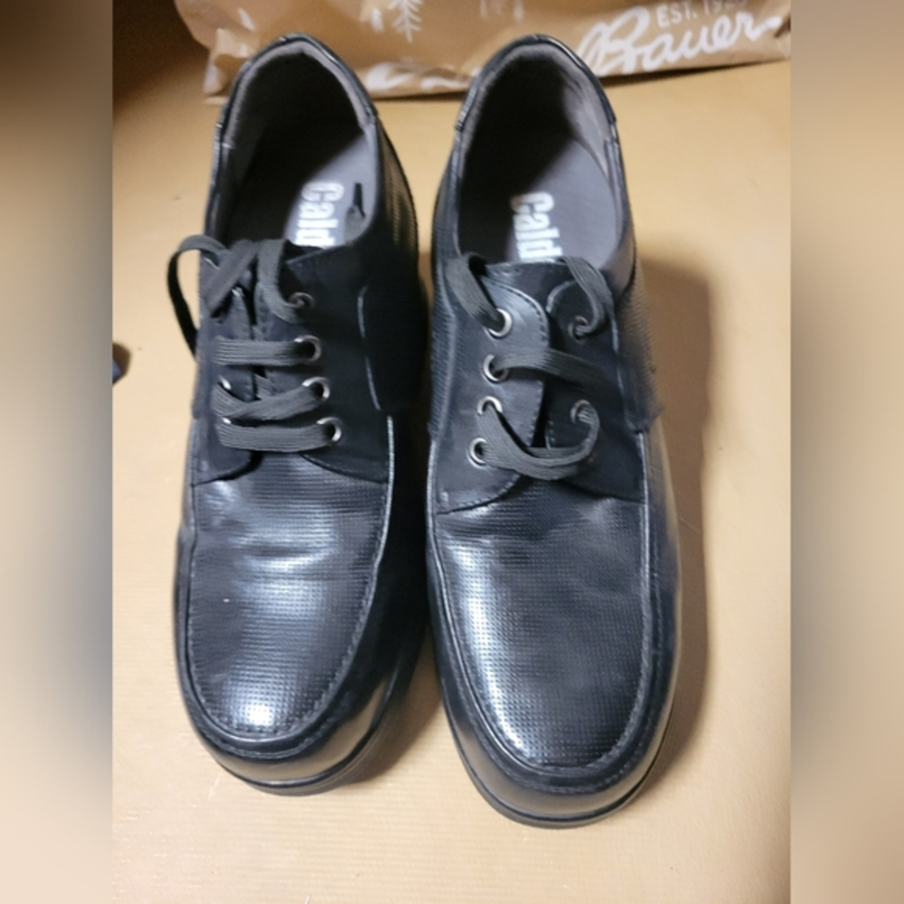 Calden Mens Hidden Height Lifting Dress Shoe Size‎ 7.5